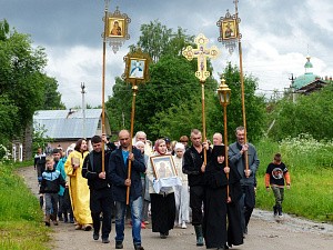В Горицкий Воскресенский монастырь прибыли воспитанники и педагоги центра «Доверие» г. Череповца
