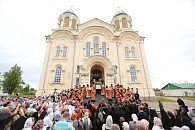 Епископ Нижнетагильский и Невьянский Феодосий возглавил праздничную литургию в Свято-Николаевском Верхотурском монастыре