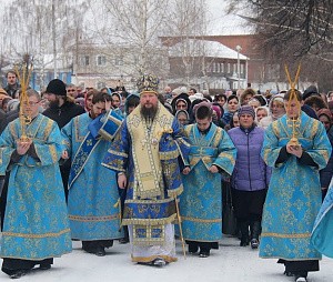 Епископ Дионисий возглавил престольный праздник в Милостиво-Богородицком монастыре Касимовской епархии