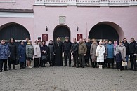 На территории Успенского Свенского монастыря Брянской епархии состоялась встреча с семьями погибших воинов