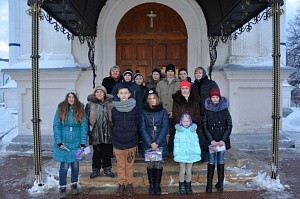Воспитанники Тульской школы-интерната №4 посетили Богородичный Пантелеимонов Щегловский мужской монастырь