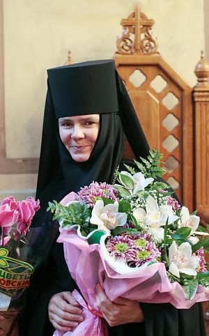 Настоятельница Алексеевского монастыря в день своего  тезоименитства получила Патриаршее поздравление