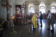 Томский монастырь посетили участники автомобильного крестного хода «Святая Русь»