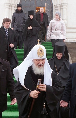 Предстоятель Русской Церкви возглавил торжества по случаю престольного праздника Зачатьевского ставропигиального монастыря