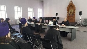 В Андреевском монастыре состоялось пастырское совещание духовенства Юго-Западного викариатства Москвы