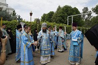 В Дубовском Свято-Вознесенском монастыре Волгоградской епархии прошел праздник в честь Тихвинской иконы Богоматери