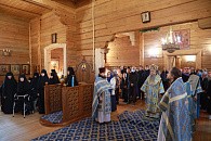 Епископ Солнечногорский Алексий возглавил престольный праздник на подворье Зачатьевского монастыря в Барвихе