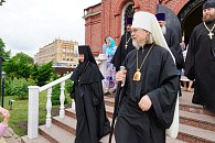 В Казанском монастыре Рязани встретили престольный праздник