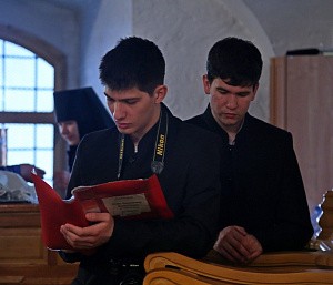 Иосифо-Волоцкий монастырь посетила группа учащихся Николо-Угрешской семинарии