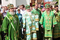 В Димитриевском Троекуровском Иларионовском монастыре состоялось празднование обретения святых мощей основателя обители 