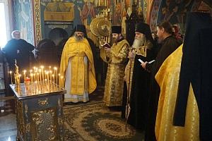 В Нижегородском Вознесенском Печерском монастыре почтили память великого архидиакона Константина Розова