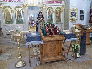 В Спасо-Бородинском монастыре Московской епархии молитвенно почтили память прпмц. Александры (Самойловой)