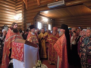 В Новолеушинском Иоанно-Предтеченском монастыре Череповецкой епархии встретили престольный праздник 