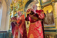 Братия Коневской обители Выборгской епархии почтила память павших в Великой Отечественной войне
