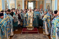 Епископ Выборгский Игнатий возглавил торжества дня памяти Коневской иконы Богоматери в Коневском мужском монастыре