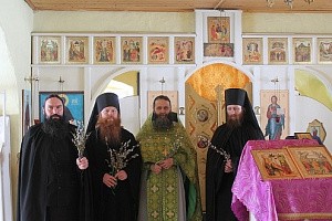 В Александро-Ошевенском монастыре Архангельской епархии совершен первый рясофорный постриг