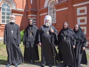 Комиссия Синодального отдела по монастырям и монашеству посетила женскую общину в с. Люк Ижевской епархии
