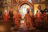 В Троицком Болдином монастыре Смоленской митрополии отпраздновали 470-летие преставления преподобного Герасима Болдинского