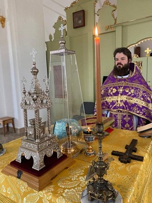 На подворье Новоспасского монастыря в Сумарокове молитвенно почтили память священномученика Алексия Скоробогатова