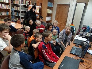Насельницы Введенского монастыря г. Иванова встретились с воспитанниками детдома «Ровесник»