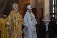 В Казанском монастыре состоялось великое освящение приделов сщмч. Харлампия и прп. Сергия Радонежского