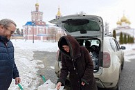 Солотчинский женский монастырь Рязани оказал продуктовую помощь беженцам из Донбасса