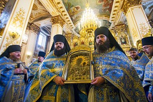 В Раифском Богородицком монастыре Татарстана состоялся престольный праздник