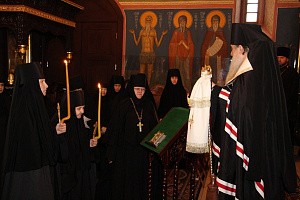Во Владычнем монастыре г. Серпухова  состоялись монашеские и иноческий постриги