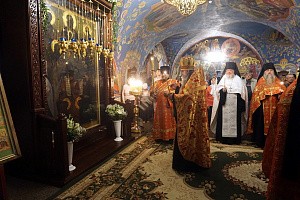 В Нижегородском Вознесенском Печерском монастыре  состоялось празднование иконе Божией Матери «Печерская»
