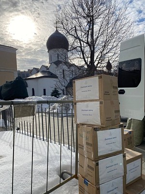 Марфо-Мариинская обитель милосердия отправила очередную партию гуманитарной помощи российским военным в зону СВО