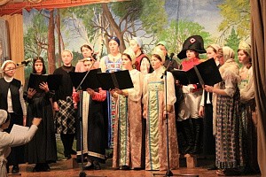 Воспитанницы детского пансиона Покровского Хотькова монастыря выступили с концертом