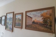 В Покровском Верхотурском монастыре открылась выставка картин уральских художников А. Ефремова и А. Ремезова