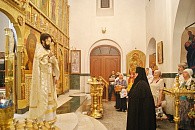 В краснодарском монастыре «Всецарица» торжественно отметили праздник Преображения Господня