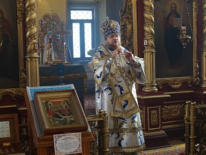 В Богородично-Рождественской Девичьей пустыни Калужской епархии отметили праздник Сретения Господня