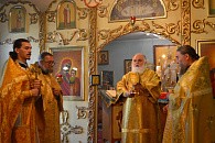Епископ Славгородский Антоний возглавил Литургию в Ксение-Покровском монастыре