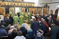 Глава Кубанской митрополии возглавил службу престольного праздника на подворье женского монастыря «Всецарица» в Краснодаре