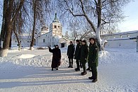 Солдаты срочной службы войсковой части 43742 посетили Успенский женский монастырь в Александрове