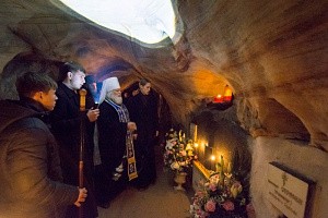 В Свято-Успенском Псково-Печерском монастыре почтили память архимандрита Иоанна (Крестьянкина) 