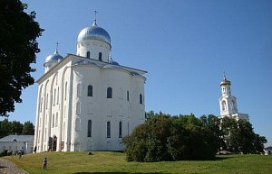 В Свято-Юрьевом монастыре под Великим Новгородом ведутся археологические раскопки