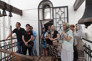 Краснодарский монастырь «Всецарица» посетила группа американцев – студентов КубГУ