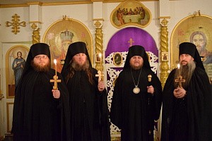 Епископ Матфей совершил монашеские постриги в Свято-Духовом монастыре Скопинской епархии