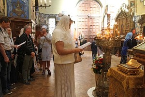 Завершилось пребывание святынь Успенского Вышенского монастыря в Ницце