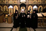 Митрополит Павел совершил в монастыре иконы Божией Матери «Умиление» г. Сургута монашеские постриги