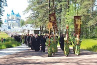 В Коневском монастыре Выборгской епархии молитвенно почтили память преподобного Арсения Коневского