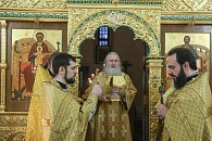 Председатель Синодального отдела по монастырям и монашеству совершил Литургию  в Богородице-Рождественском монастыре Москвы
