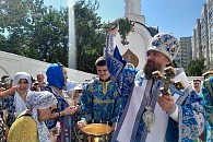 Митрополит Екатеринодарский Григорий совершил Литургию в женском монастыре «Всецарица» в престольный праздник