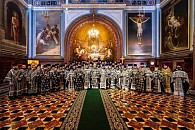 За усердное служение Святой Церкви ряд насельников и клириков ставропигиальных монастырей удостоены богослужебно-иерархических наград