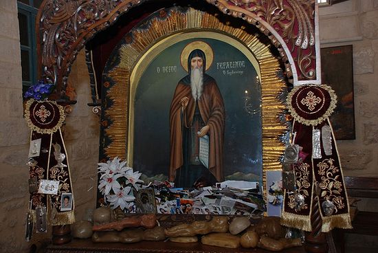 Чтимый образ святого Герасима Иорданского