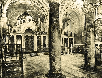 Интерьер собора конца 19 века 