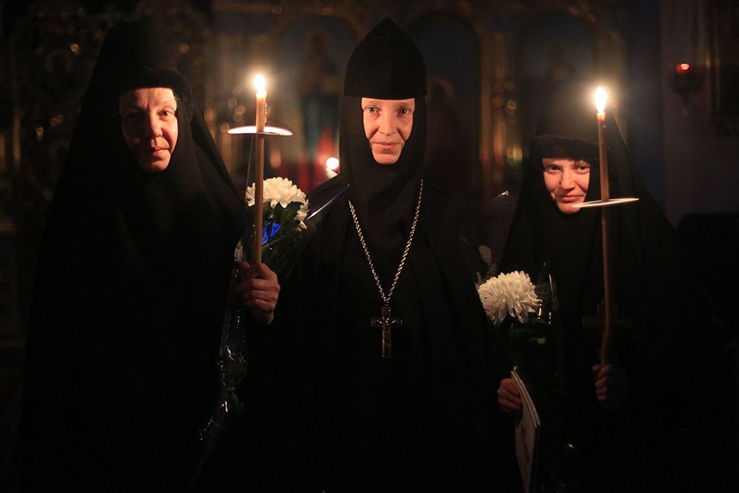 Ученицы монастыря святой 2. Покровский женский монастырь Верхотурье.